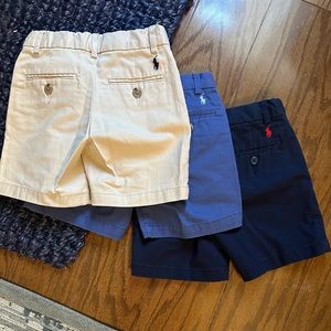 Set of 3 Polo Ralph Lauren shorts, size 3T, brand new